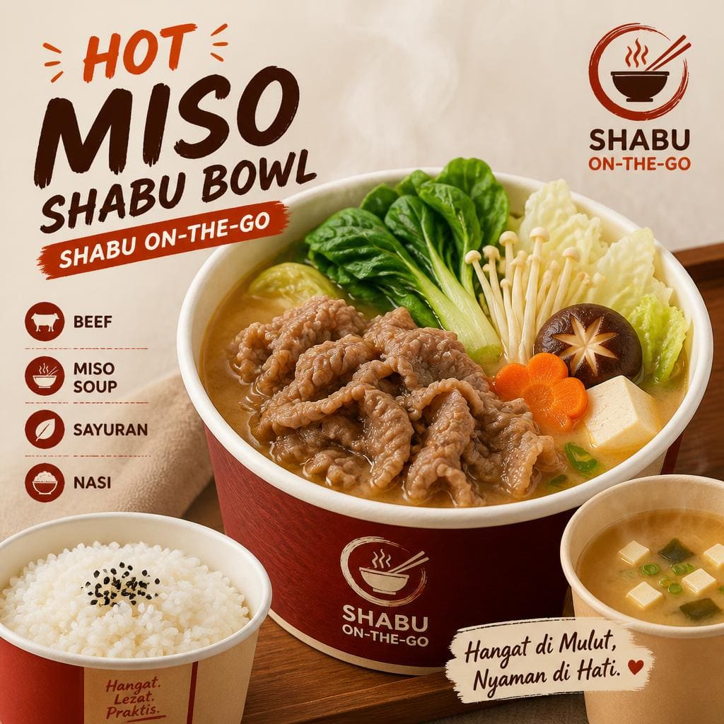 Hot Miso Shabu Bowl Shaburi